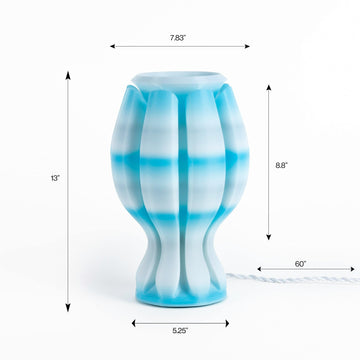 Flower Tropical Coastal Plant-Based PLA 3D Printed Dimmable LED Table Lamp - JONATHAN Y